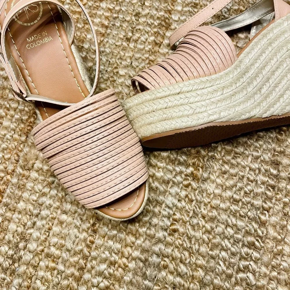 Blush Pink Wedges